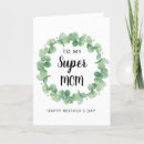 Search for super mum mothers day cards Best mum ever