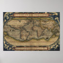 Search for ortelius map posters World