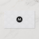 Search for executive business cards Black and white