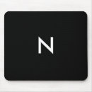 Search for black and white monochrome mouse mats Simple