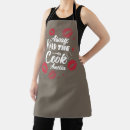 Search for lip print aprons Kiss the cook
