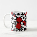 Search for black and white pattern mugs Whimsical