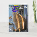 Search for fat cat cards Humourous