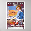 Search for white star line posters Vintage