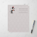 Search for funny christmas stationery paper Santa