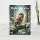 Search for owl fathers day cards Bird