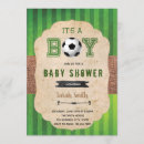 Search for soccer baby shower invitations Party