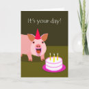 Search for pigs cards animal lover