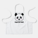 Search for cute panda bear aprons Funny