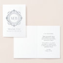 Search for real foil wedding thank you cards Minimalist