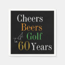 Search for 60th napkins Cheers to 60 years