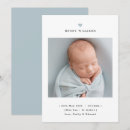 Search for new born baby invitations Blue