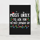 Search for expensive cards Festive