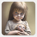 Search for creepy doll stickers Halloween