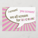 Search for scream for ice cream invitations Party