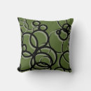 Search for green circle cushions Black