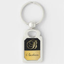 Search for monogram b key rings Elegant