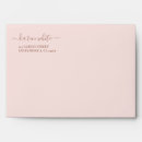 Search for blush envelopes Bridal
