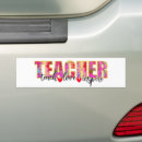 Search for teaching bumper stickers School