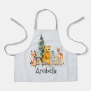Search for forest animal aprons Woodland