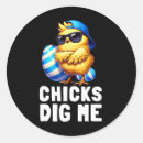 Search for chicks dig me stickers Christian