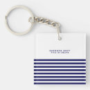 Search for blue stripe key rings Blue and white stripes