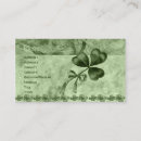 Search for shamrock business cards Shamrocks