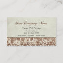 Search for lying business cards Brown