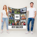 Search for dad photo blankets Happy fathers day