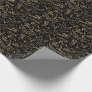 Search for gold foil wrapping paper Black and gold