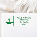 Search for golfer return address labels Green