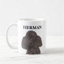 Search for black poodle mugs Standard