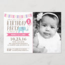 Search for elephant birthday invitations Animals