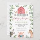 Search for farm animal baby shower invitations Farmhouse