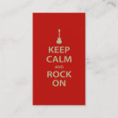 Search for rock n roll business cards Guitar