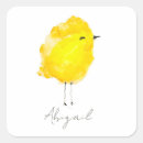Search for yellow chick stickers Watercolor