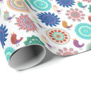 Search for folk art wrapping paper Pattern