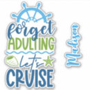 Search for funny decal stickers Vacation