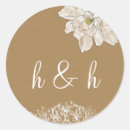 Search for brown kraft wedding stickers Country