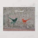 Search for tweeting postcards Birds