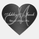 Search for elegant monogram stickers Black