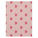 Search for pink hearts tablecloths Simple