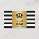 Search for black gold crown business cards Royal