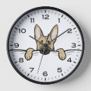 Search for german shepherd clocks Dog