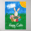 Search for easter sunday posters Cute bunny