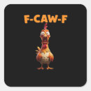 Search for funny chicken sayings stickers F caw f