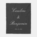 Search for black and white design blankets Elegant