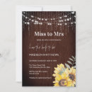 Search for miss to mrs invitations Rustic