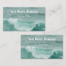 Search for ocean waves business cards Nautical