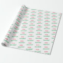 Search for feliz navidad wrapping paper Green
